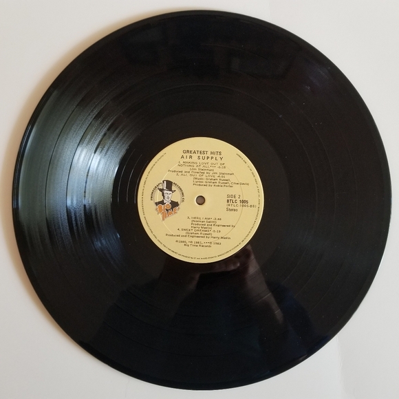 Air Supply Greatest Hits Album Vinyl LP Record ⏺3/$40+Free Shipping!🚚 - Picture 6 of 8